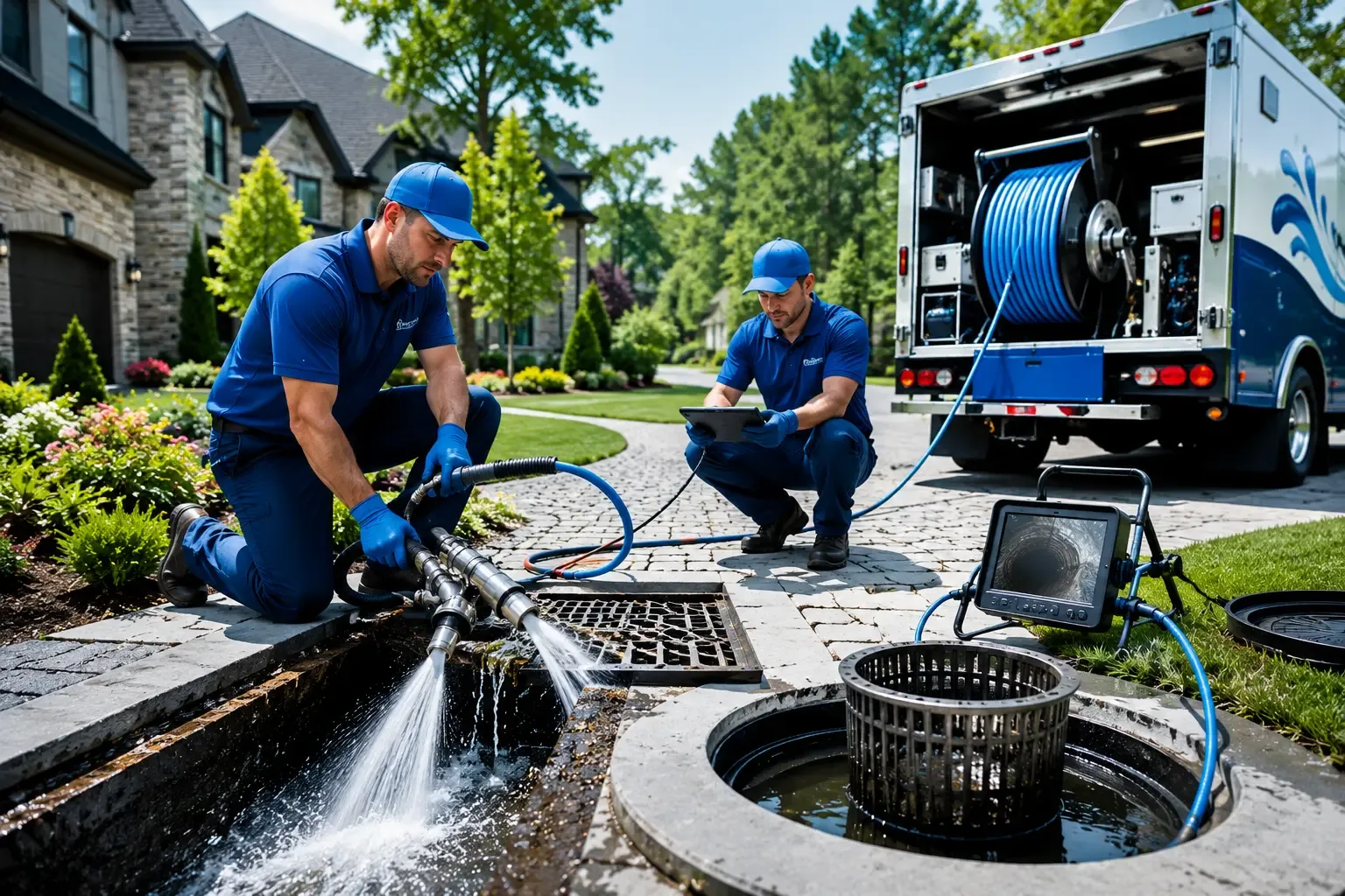 Local outdoor drain cleaning professionals in Brimley, MI