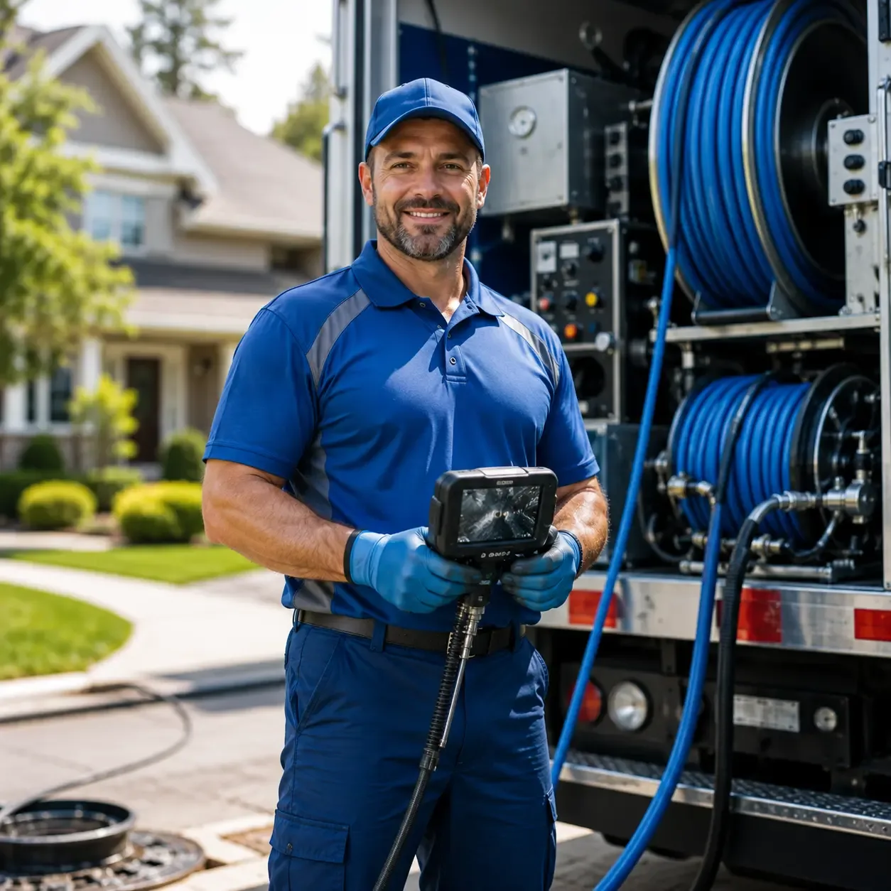 Local outdoor drain cleaning specialists in Brimley, MI